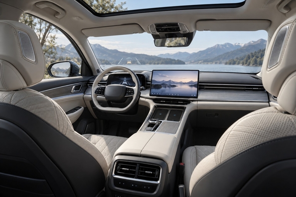 Geely Monjaro EM-i: laddhybrid från Geely för Europa – utmanare till Skoda Kodiaq Foto 1