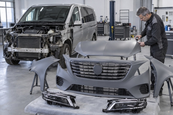 Mercedes Vito/Viano W639 i W447 2025- eller Maybach-stil: facelift „över generationer“ – det här ingår Foto 1