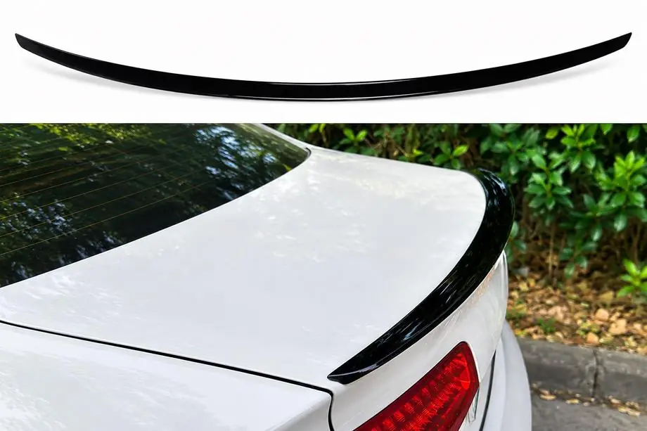 Audi A4 B8 2007–2015 S-Style-spoiler (för SD 2011-2015, blanksvart) Foto 1