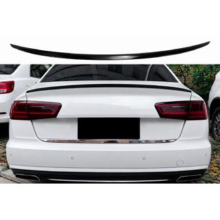 S-Style spoiler (för SD, svart högglans) Audi A6 C7 2011–2018
