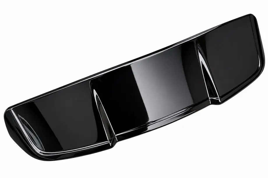 Audi Q3 2011–2019 ABT-style spoiler (blank svart) Foto 1