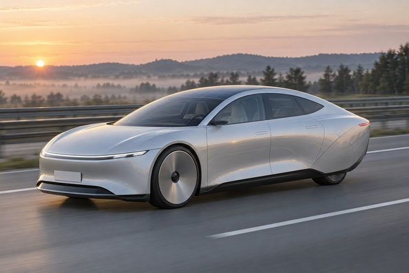 Volkswagen Mission Efficiency: elektrisk coupé med rekord-aerodynamik — räckvidd och serieproduktion? Foto 2