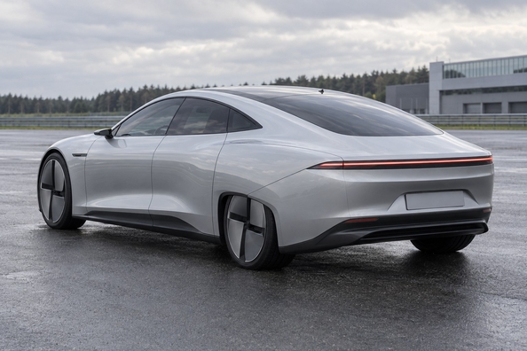 Volkswagen Mission Efficiency: elektrisk coupé med rekord-aerodynamik — räckvidd och serieproduktion? Foto 1