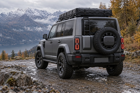 iCaur V27: ”kantig” SUV från Cherys undermärke på väg till Europa – rival till Jaecoo 7 Foto 1