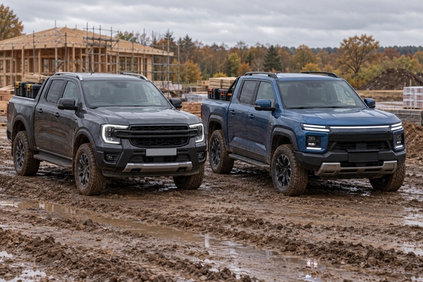 Ford Ranger eller BYD Shark: dieselpickup vs laddhybrid för jobbet Foto 2