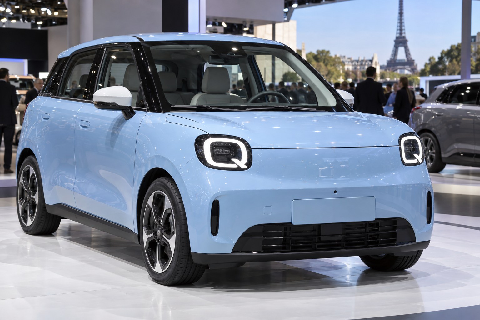 Chery Q: Cherys första elbil för Europa – det visade de i Paris