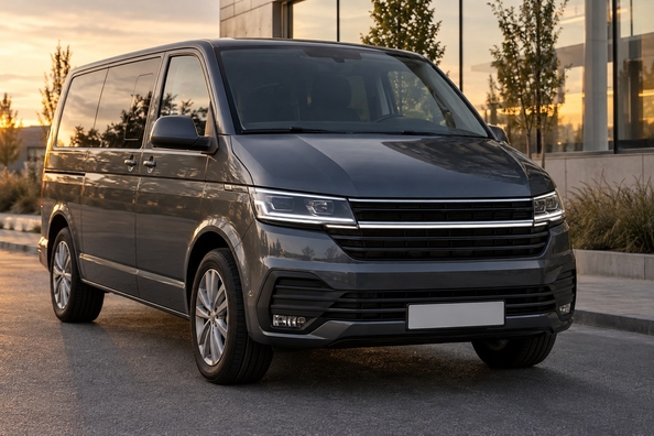 Volkswagen T5 och T6 i T6.1-stil: facelift av bussen – Sportline, OEM eller R, vad ingår i kitet Foto 2