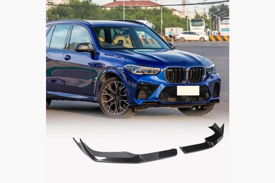 BMW X5 G05 2019–2026 Frontstötfångarens flap-kåpor Flap (2018-2022, kolfiber) Foto 1