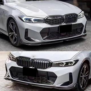 Frontläpp Lip V4 till främre stötfångare (för M-Sport 2022+, kolfiber) BMW 3-serien G20/G21 2018– foto 2