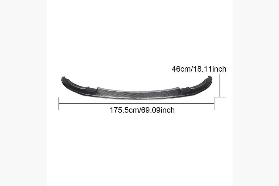 BMW 3-serien F30/F31 2012–2019 Frontlip i kolfiber Lip V15 (för F80) Foto 2