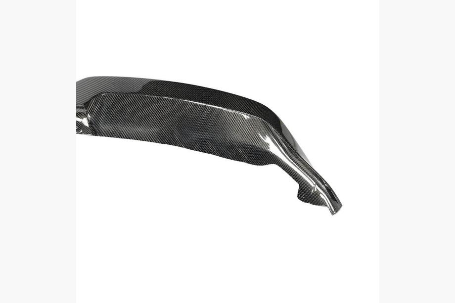 BMW 2-serie G42 2021– Frontläpp till stötfångare Lip V3 (för G87, kolfiber) Foto 6