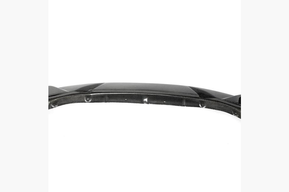BMW 2-serie G42 2021– Frontläpp till stötfångare Lip V3 (för G87, kolfiber) Foto 8