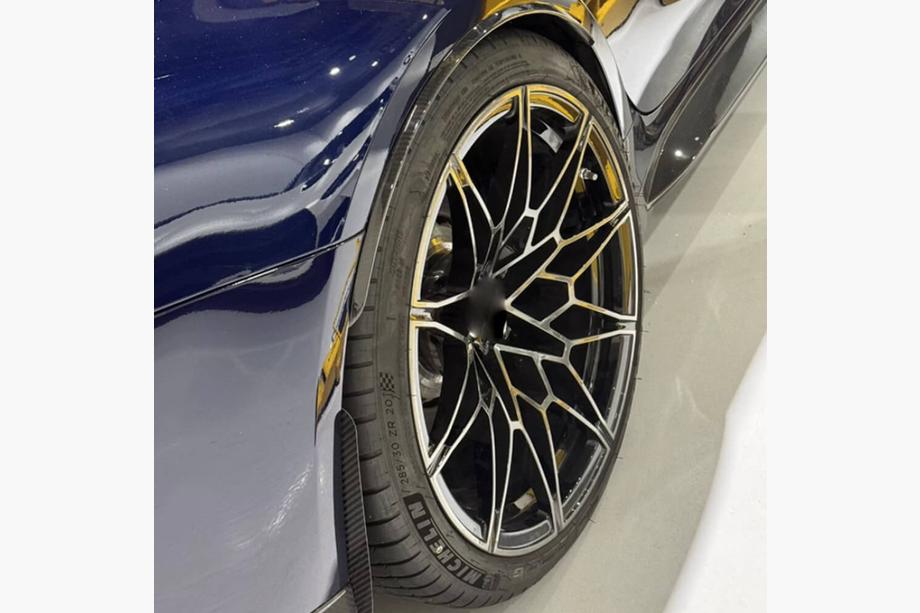 BMW 3-serien G20/G21 2018– Skärmbreddare (för G80/G81, kolfiber) Foto 2