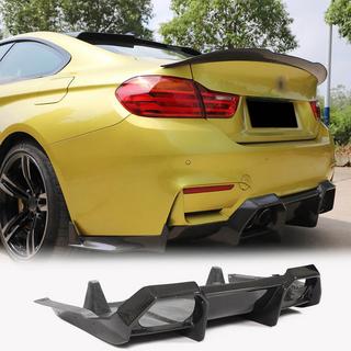 Bakre stötfångardiffusor V13 (för F80, kolfiber) BMW 3-serien F30/F31 2012–2019 foto 1