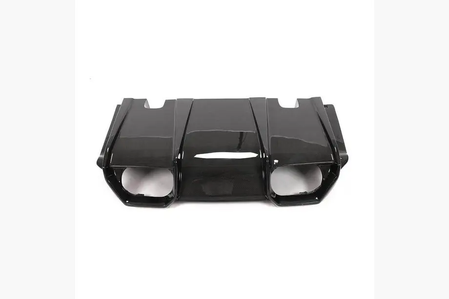 BMW 3-serien F30/F31 2012–2019 Bakre stötfångardiffusor V13 (för F80, kolfiber) Foto 5