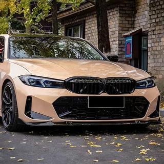 Frontläpp / frontspoiler Lip V5 (för M-Sport 2022+, kolfiber) BMW 3-serien G20/G21 2018– foto 1