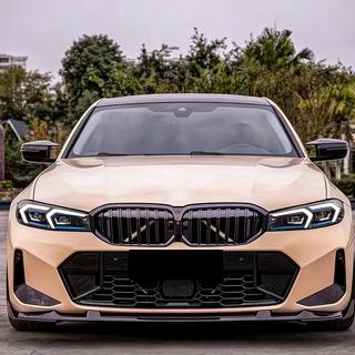 Frontläpp / frontspoiler Lip V5 (för M-Sport 2022+, kolfiber) BMW 3-serien G20/G21 2018– foto 2