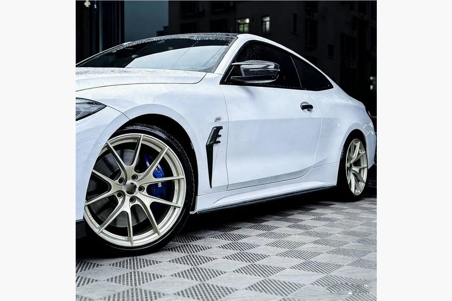 BMW 4-serien G22/23/26 2020– Skärmkåpor (kolfiber) Foto 2