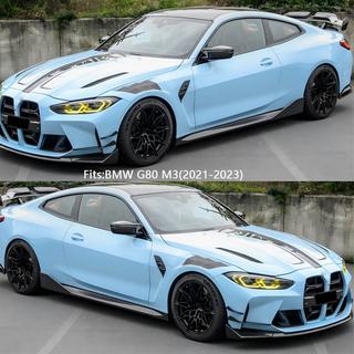 Frontspoilerläpp Lip V10 (för G80, kolfiber) BMW 3-serien G20/G21 2018– foto 2