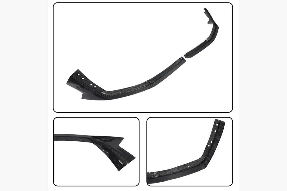 BMW X6 G06 2019–2027 Frontstötfångarens flap-kåpor Flap (2018-2022, kolfiber) Foto 6