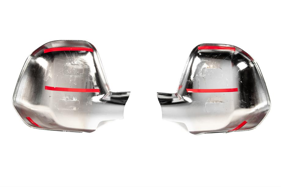 Peugeot Partner Tepee 2008–2018 Spegelkåpor (2 st, rostfritt stål) Foto 4