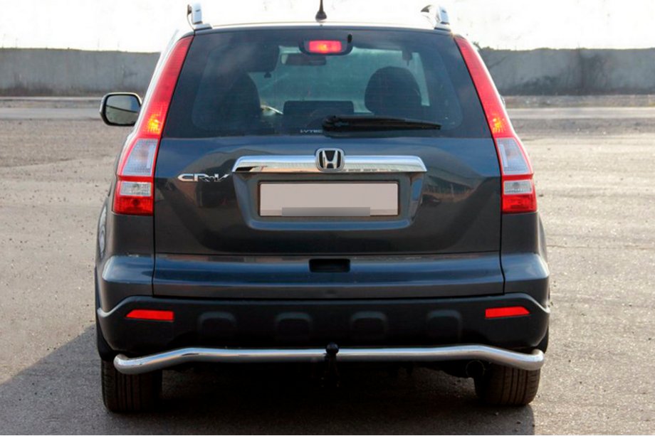 Honda CRV 2007–2011 Bakre skyddsbåge AK008 (rostfritt stål) Foto 1