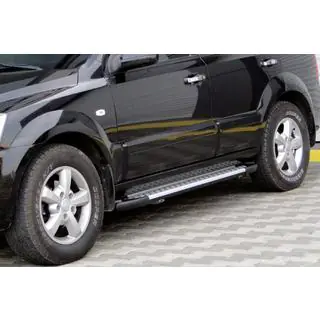 Sidosteg Allmond Grey (2 st, aluminium)