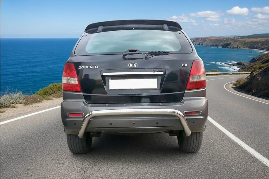 Kia Sorento I BL 2002–2009 Bakre skyddsbåge (rostfritt stål) Image