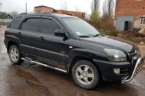Kia Sportage 2004–2010 Sidorör (2 st, rostfritt) foto 3