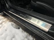 Volkswagen Golf 4 1997–2006 Instegslister Nataniko (4 st, rostfritt stål) foto 3