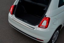 Fiat 500/500L 2013–2022 Bakre stötfångarskydd 3D/Cabrio (OmsaLine, rostfritt stål) foto 8