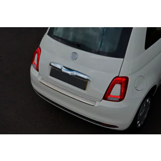 Bakre stötfångarskydd 3D/Cabrio (OmsaLine, rostfritt stål) Fiat 500/500L 2013–2022 foto 4
