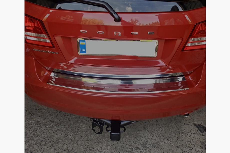 Fiat Freemont 2011–2016 Lastskydd bakre stötfångare Carmos (rostfritt stål) Image