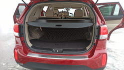 Kia Sorento II XM 2009–2014 Bakre stötfångarskydd med kant Nataniko (rostfritt stål) foto 2