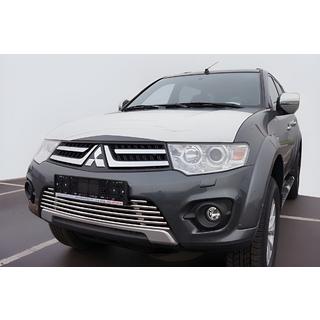 Främre grillsskydd Mitsubishi Pajero Sport 2008–2015