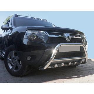 Frontbåge utan text WT003 (rostfritt stål) Dacia Duster 2008–2018 foto 4