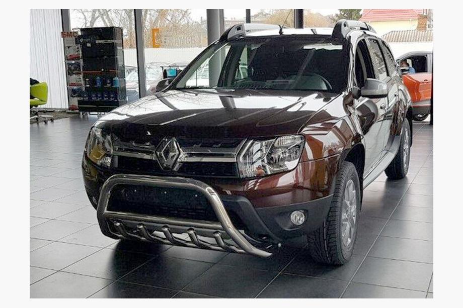 Dacia Duster 2008–2018 Frontbåge utan text WT003 (rostfritt stål) Foto 7