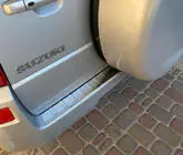 Suzuki Grand Vitara 2005–2017 Bakre stötfångarskydd Carmos (rostfritt stål) foto 5
