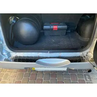 Bakre stötfångarskydd Carmos (rostfritt stål) Suzuki Grand Vitara 2005–2017 foto 1