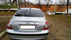 Hyundai Elantra (XD) 2000–2011 Baklampskåpor (2 st, plast) foto 6