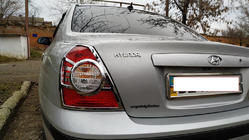Hyundai Elantra (XD) 2000–2011 Baklampskåpor (2 st, plast) foto 4