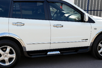 SsangYong Kyron 2005–2014 Ramar runt dörrhandtagen (4 st, plast) foto 1