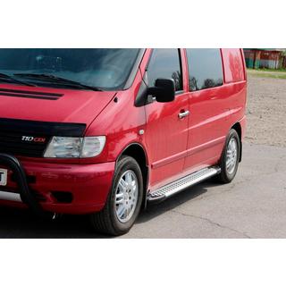 Sidosteg Allmond Grey (2 st, aluminium) Mercedes Vito W638 1996–2003 foto 3