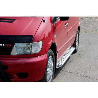 Sidosteg Allmond Grey (2 st, aluminium) Mercedes Vito W638 1996–2003 foto 4