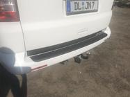 Volkswagen T5 Transporter 2003–2010 Bakre stötfångarskydd med kant (ABS-plast) Matt foto 5