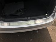Volkswagen Passat B7 2012–2015 Bakre stötfångarskydd Nataniko (rostfritt stål) foto 4