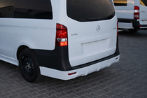 Mercedes Vito/V-klass W447 2014– Bakre stötfångarspoiler V1 (för lackering) foto 1