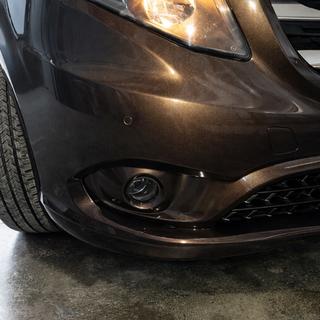 Tuning frontspoilerläpp till stötfångaren (för lackering) foto 4
