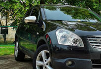 Nissan Qashqai 2007–2010 Spegelkåpor (2 st, plast) foto 2