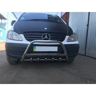 Frontbåge 60 mm (rostfritt stål) Mercedes Vito W639 2004–2014 foto 2